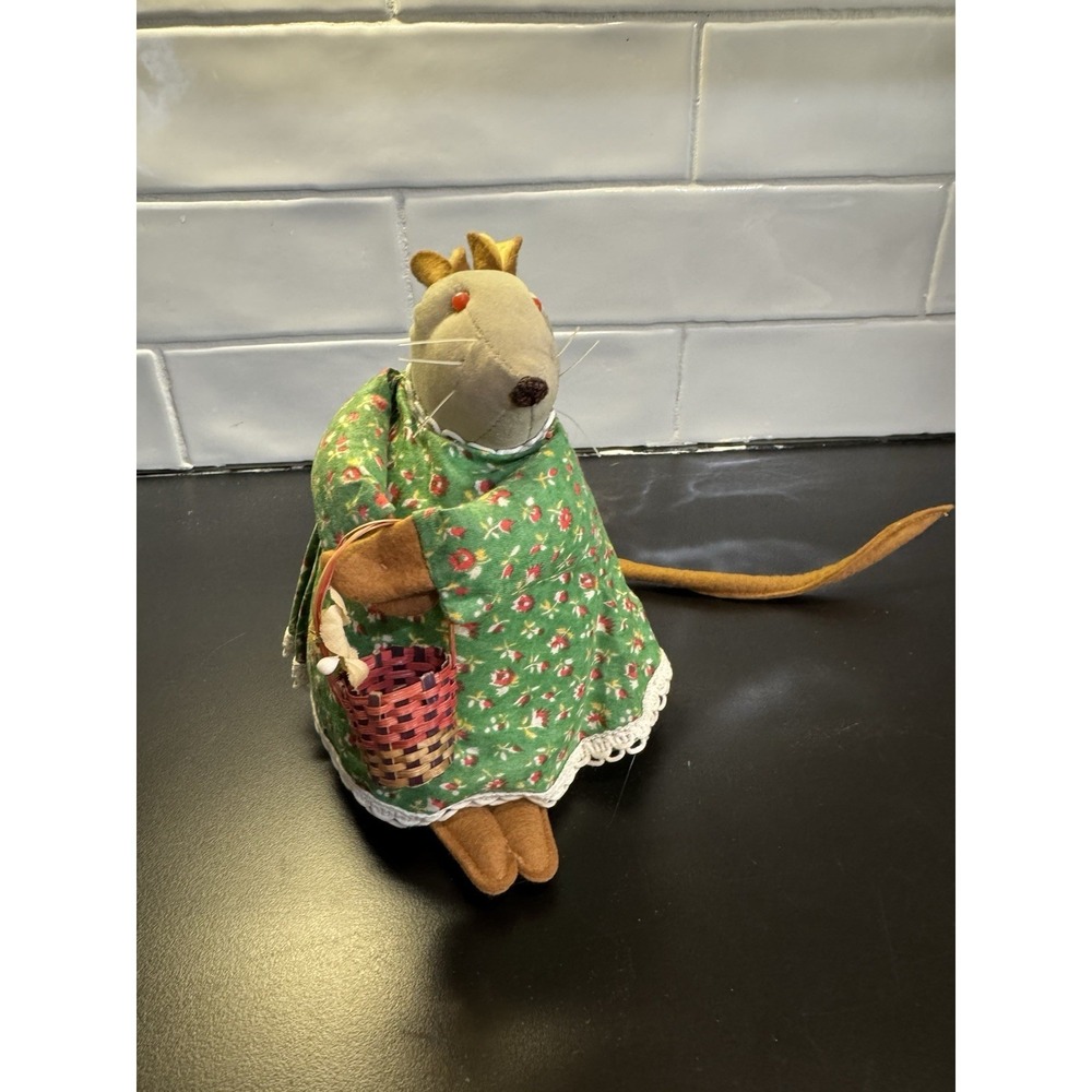 Vintage 1975 Kerr Kreations‎ 7" Mouse WINTEX Hong Kong
